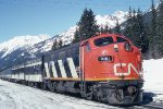 CN 9161 at Red Pass Jct BC